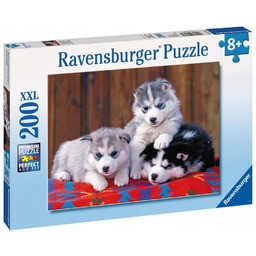 Puzzle XXL podłogowe Ramkowe dla Dziewczynki Układanka Szczenięta