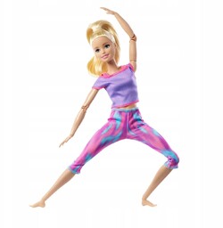 Barbie Lalka Made to Move gimnastyczka joga GXF04
