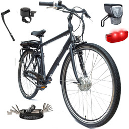 Rower Elektryczny Męski Trekkingowy 28'' ALU 250