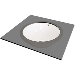 DEANTE Umywalka ceramiczna ALPINIA podwieszana O380 mm biała