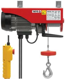 Yato Elektryczny wciągnik linowy 1050w 300/600kg YT-5905
