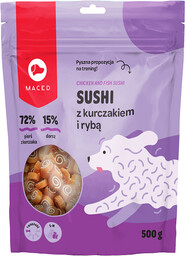 Maced Sushi Kurczak z rybą 500 g