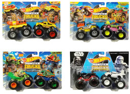 Monster Truck auto Hot Wheels 2-pack - Mattel