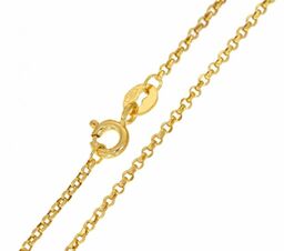 Złoty łańcuszek ankier 50cm LA.00558 pr.585