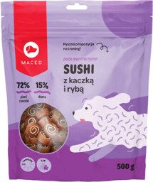 Maced Sushi Kaczka z rybą 500 g