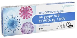 Test Combo Antygen Na Grypę A/B + Covid