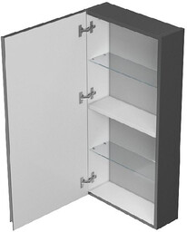 CERSANIT S590-071-DSM MODUO 40 SZAFKA LUSTRZANA ANTRACYTOWA DSM