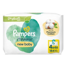 Pampers Harmonie New Baby 184 szt. (4x46 szt.)