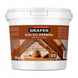 Klej Do Drewna Stolarski 5kg klasy D3 Profesjonalny