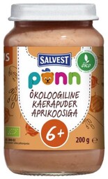 SALVEST PÕNN BIO Morele z płatkami owsianymi, 200g