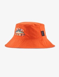 Kapelusz dziecięcy Patagonia Baby Sun Bucket Hat superbloom/orange