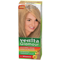 VENITA Glamour koloryzująca farba do włosów 7/0 Naturalny