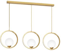 Milagro VIENNA MLP5574 lampa wisząca mosiądz szklane kule