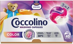 COCCOLINO Kapsułki do prania Care Color 40 szt.