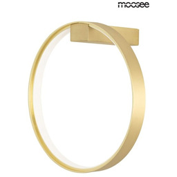 MOOSEE lampa ścienna CIRCLE WALL złota