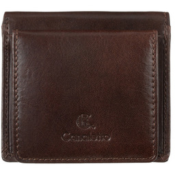 Męski portfel skórzany Canaletto z garbowanej roślinnie skóry