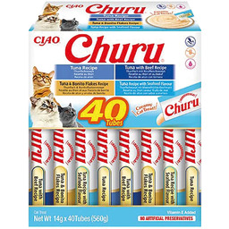 INABA CAT Churu Mix z tuńczykiem 40x14g