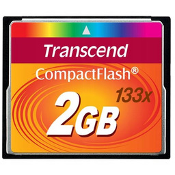 Transcend 2 Gb Cf Compact Flash 133x 30MB/s