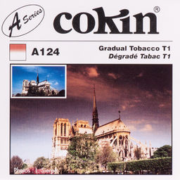 Filtr Cokin A124 rozmiar S połówkowy tabaczkowy T1