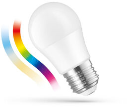 Żarówka LED KULKA 5W E-27 230V RGB+CCT WI-FI/BT