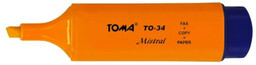 Zakreślacz TOMA Mistral pomarańczowy