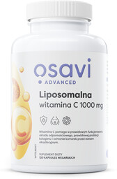 Osavi Advanced Liposomalna witamina C 1000 mg, 120