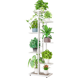 Stojak na kwiaty Bamir 2, biały, 43 x