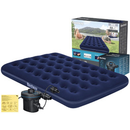 Materac Dmuchany Dwuosobowy 137x191x22 Bestway 67002 + POMPKA