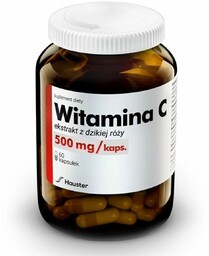 Hauster Witamina C Naturalna ekstrakt z dzikiej róży