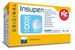 PIC Insupen Igły do penów 31G 8mm, 100