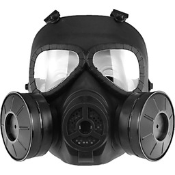 Maska przeciwmgłowa z podwójnym wentylatorem ochronna do Airsoft