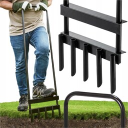 Wertykulator Ręczny Rurkowy Do Napowietrzania Gleby Trawnika 90xcm