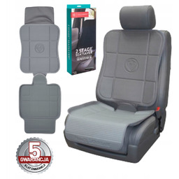 Ochraniacz, mata pod fotelik samochodowy szara Prince Lionheart