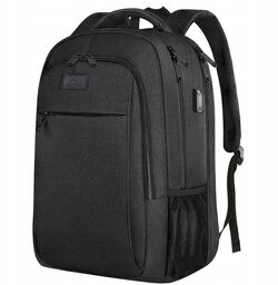 MATEIN Plecak biznesowy na laptopa 17.3", kolor czarny,