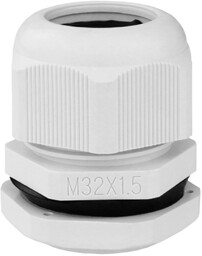 M32 Dławnica kablowa fi 18-23 dławik IP68 szara