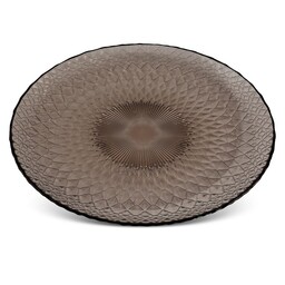 Eurofirany Patera 32x32x2 Palermo grafitowa ze szkła artystycznego