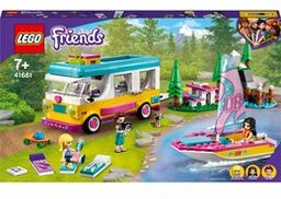 LEGO 41681 Friends, Leśny mikrobus kempingowy i żaglówka
