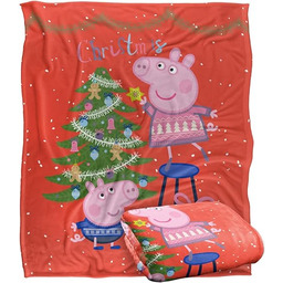 Świnka Peppa koc, 152 x 127 cm, Boże