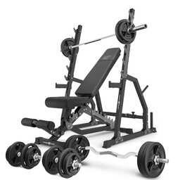 Marbo Sport Zestaw MS3_2.0_113KG Ławka dwustronna + stojaki