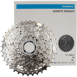 Shimano Kaseta Cues CS-LG400, 9-rz, 11-36, Linkglide, grafitowa