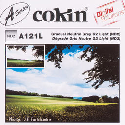 Filtr Cokin A121L rozmiar S połówkowy szary ND2