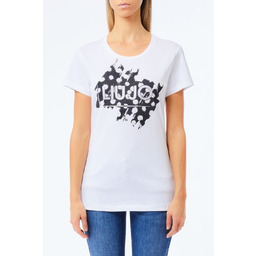 t-shirt donna liu jo uf5264 js923 m9937