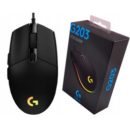 Mysz Przewodowa Logitech G203 Lightsync Gaming 8000 Dpi