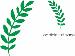 naklejka gałązka wielkanocna 2 naklejka na ścianę zestaw