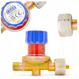 Reduktor Gazu Gazowy Regulowany z Zaworem do Kuchenek