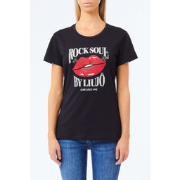 t-shirt donna liu jo uf5265 js923 m9941