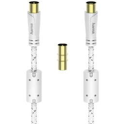 HAMA Kabel antenowy gniazdo - wtyk 122446 1.5