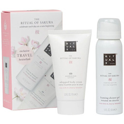 The Ritual of Sakura zestaw pianka pod prysznic