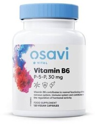 OSAVI Witamina B6 P-5-P 30 mg, 120 kaps.