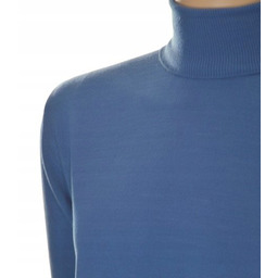 Sweter golf męski z kaszmiru i wełny merynosów